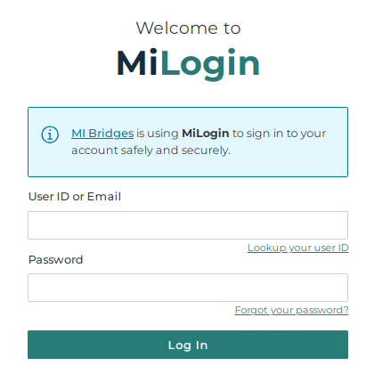 Log In to MiBridges