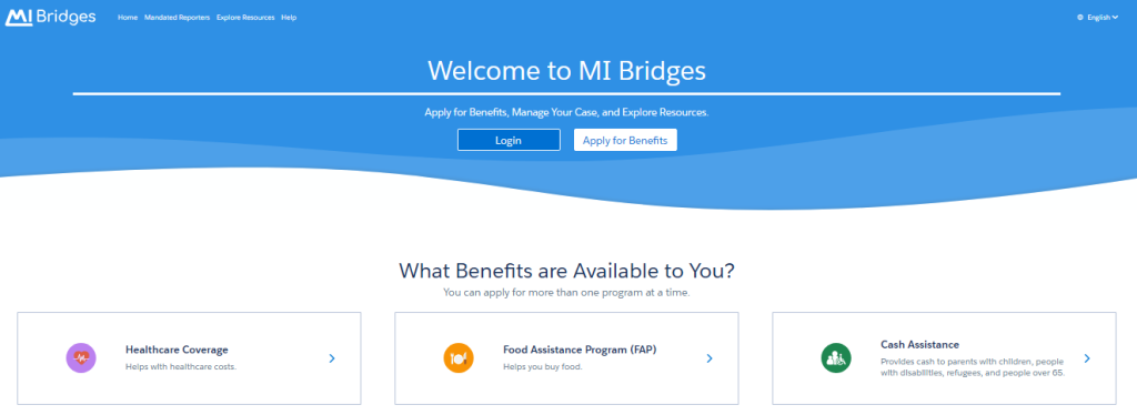 Mi Bridges Login