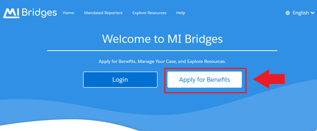 Apply for Benefits At MI Bridges