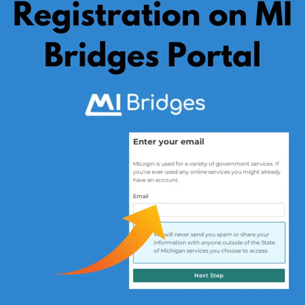 Registration on MI Bridges Portal